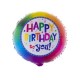 Folieballon Happy Birthday to You  (zonder helium)